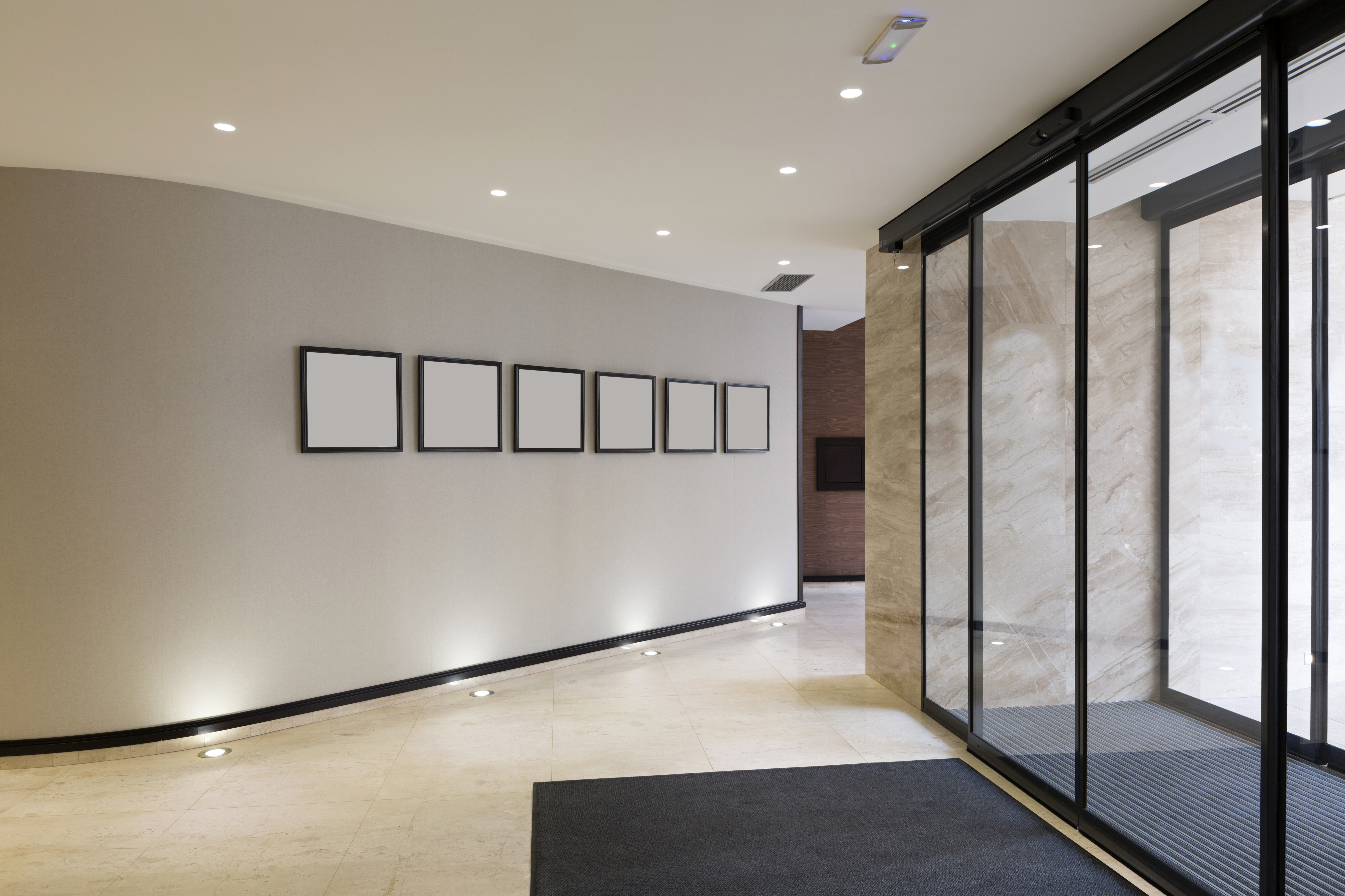 QC Commercial Flooring Milton Keynes | Commercial Flooring Peterborough Hotel entrance flooring tile