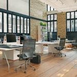 QC Commercial Flooring Milton Keynes | How to Maintain Your Commercial Flooring for Longevity Office with laminate flooring