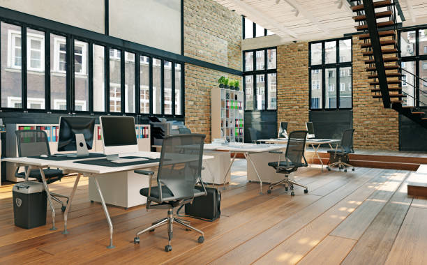 QC Commercial Flooring Milton Keynes | Comparing Vinyl vs. Laminate Flooring for Commercial Use Office with laminate flooring