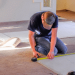 QC Commercial Flooring Milton Keynes | Custom Flooring Designs to Reflect Your Brand Identity Carpet measuring and fitting